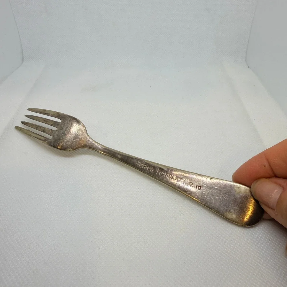 Vintage Horn & Hardart Co Automat Silverplate Dinner Fork Restaurant Ware NYC